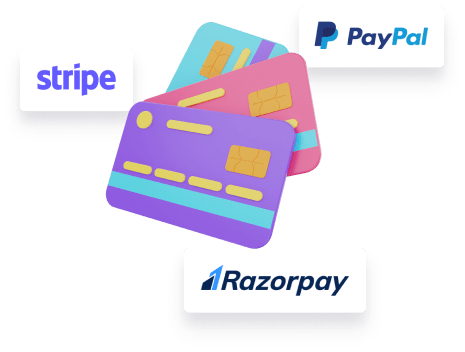 payments methods paypal stripe razorpay min