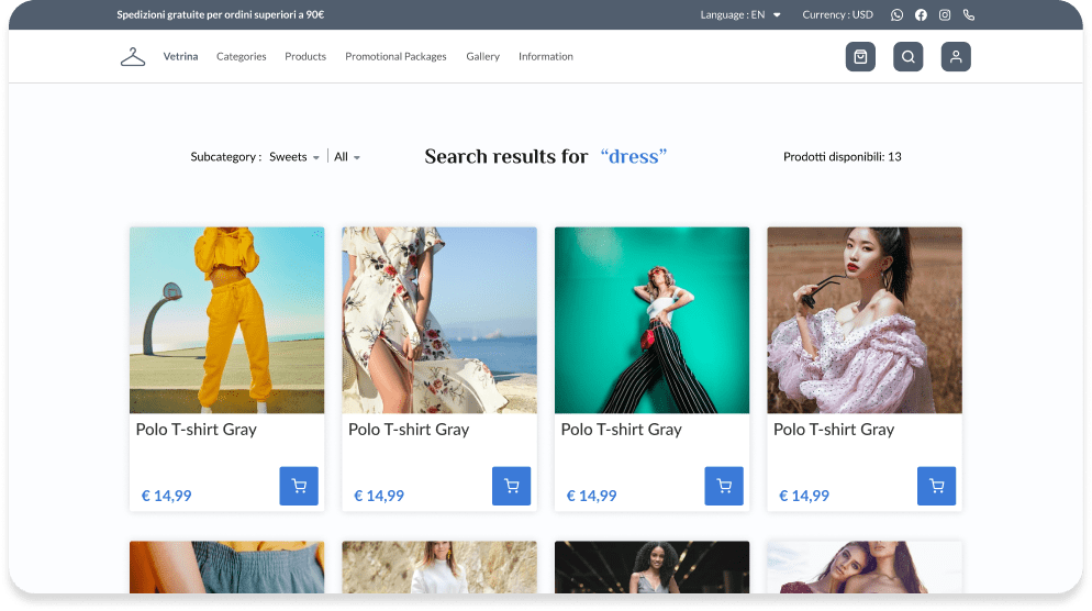 Fashion Store 9 online clothing store