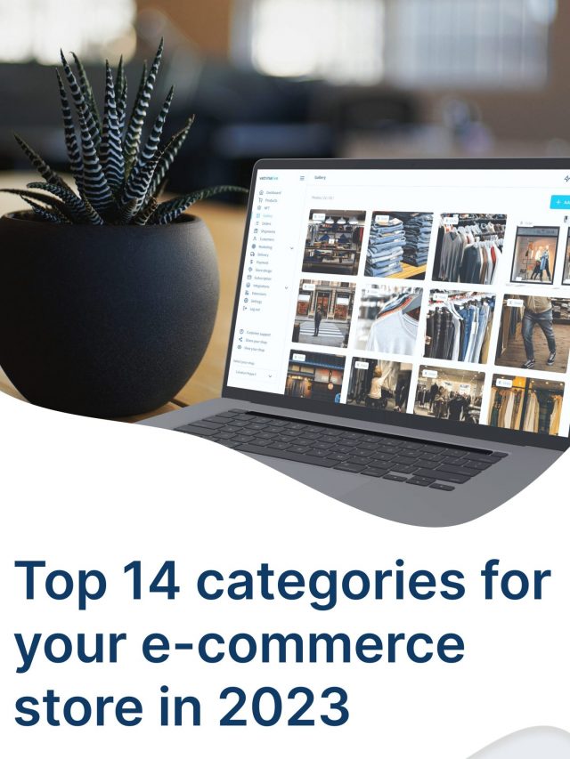 Top 14 categories for your e-commerce store in 2023