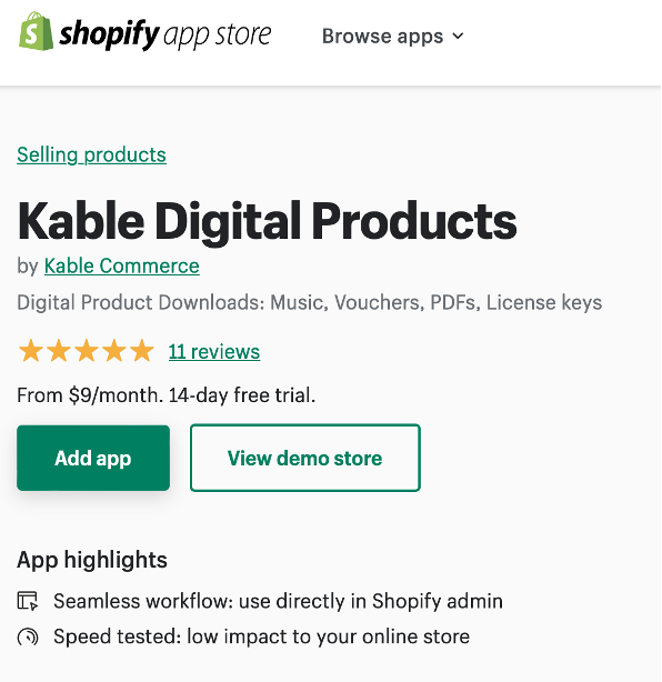 shopify paid apps