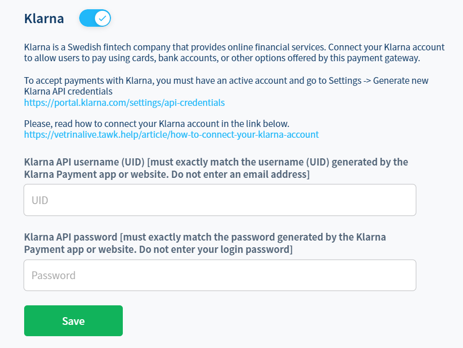 klarna